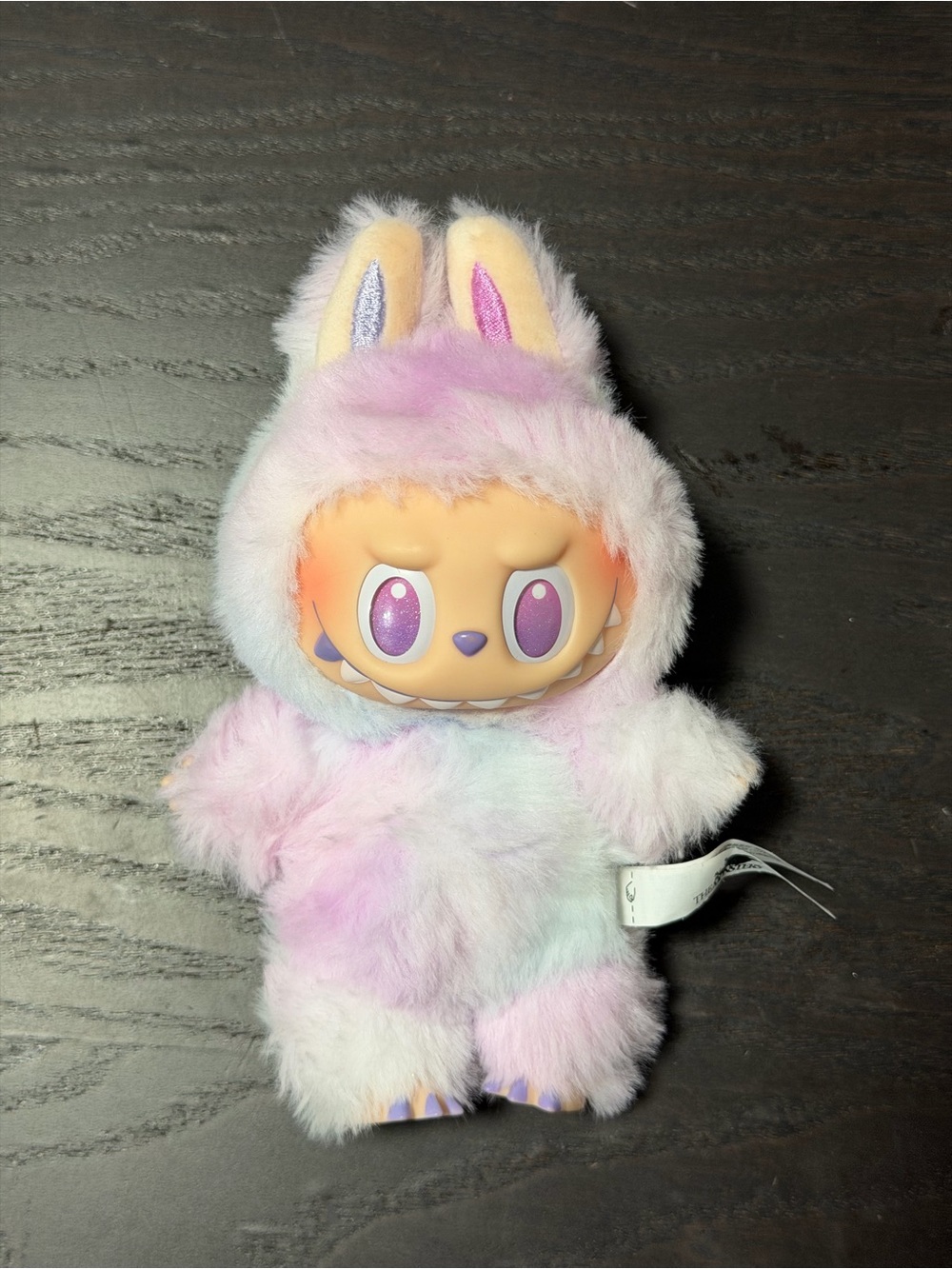 Labubu unique Bunny Monster Figure in Pastel Pink, Lavender & Cream